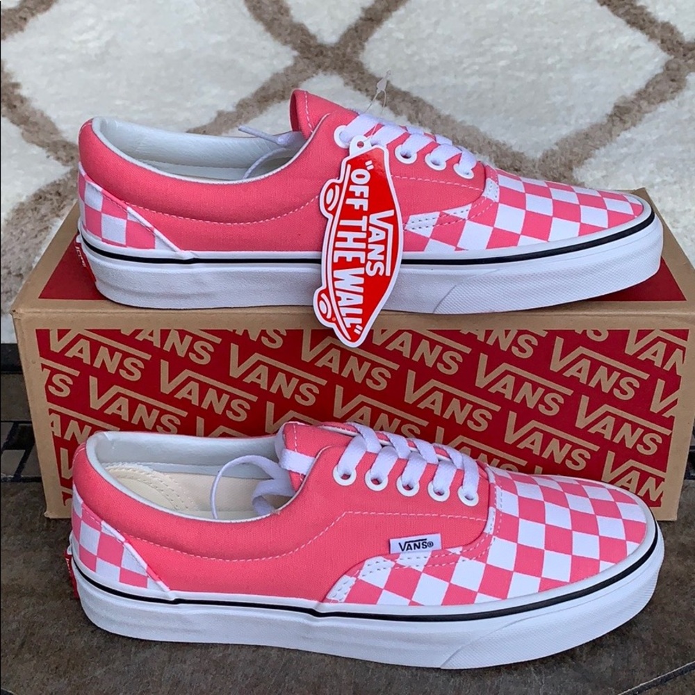 Vans Era Checkerboard Strawberry WMNS - Picture 15 of 16